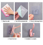 U-Shaped Self Adhesive Hook