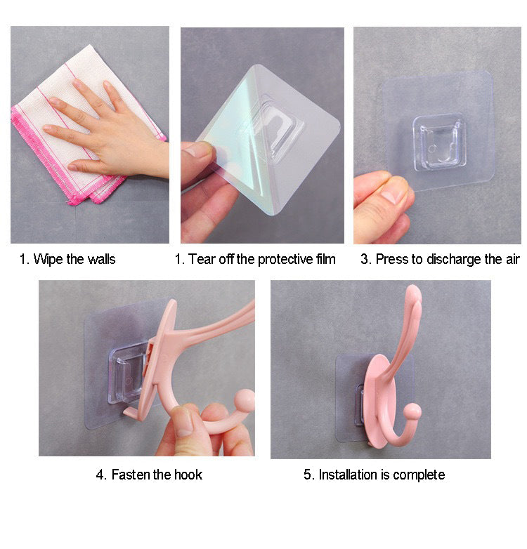 U-Shaped Self Adhesive Hook