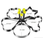 Stainless Steel Egg Mold, 4 Pieces Set