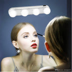 Portable 4 LED Bulbs Makeup Light